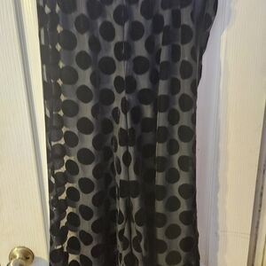 Victoria's Secret Black Sheer Pajsma Pant